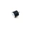 Fairchild Industries Rubber vibration isolator mount, female to male, metric, Natural Rubber 50A, Zinc-plated steel RVI1015-FM50 - alternate 1